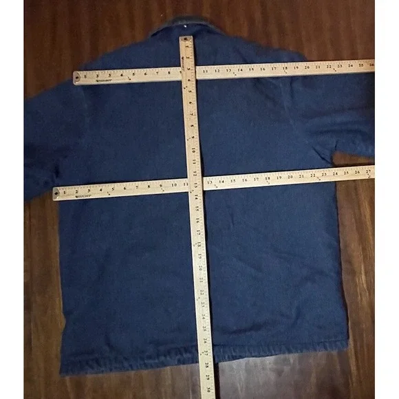 Vtg WearGuard Workwear‎ Men's Large-Reg, Blanket Lined Chore Coat Jacket J-1033 - Picture 5 of 9
